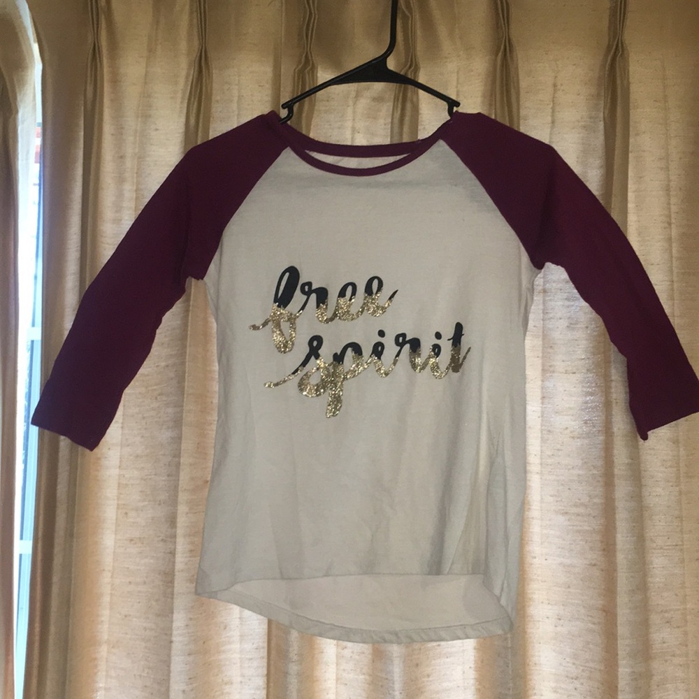 A kids base ball T shirt